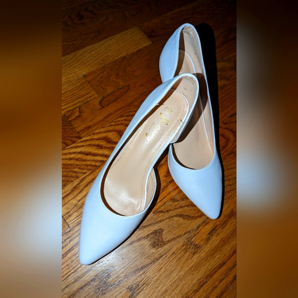 White heels